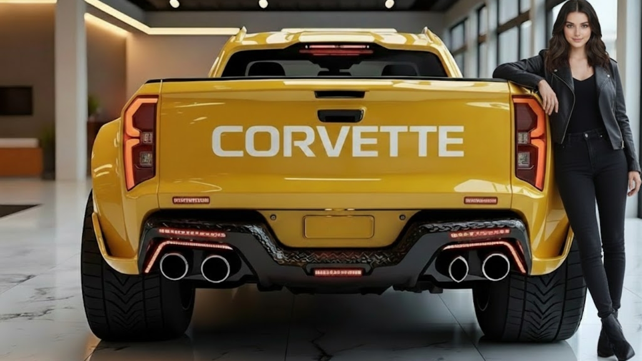 2026 Chevy Corvette Pickup: High-Performance Super Truck Breaks Cover
