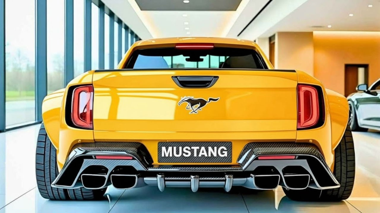 2026 Ford Mustang Pickup: Muscle Truck Redefined with Power, Utility & Next-Gen Tech
