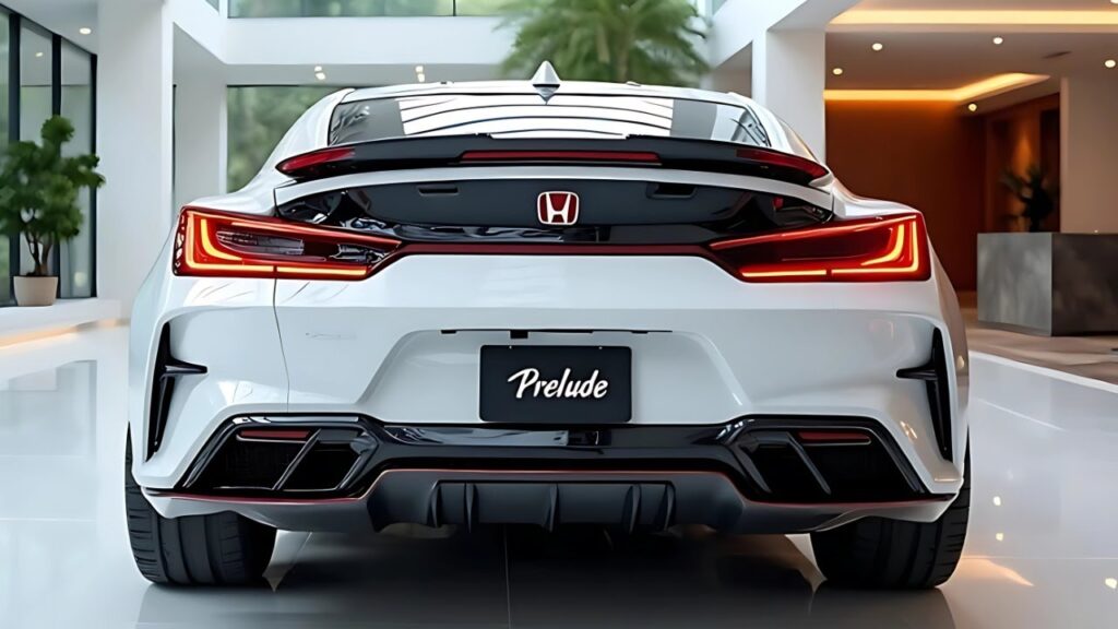2026 Honda Prelude Revealed: Mid-Engine V8 Power Meets Futuristic Tech