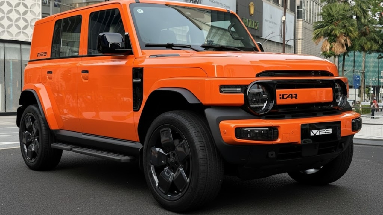 2026 iCaur V23 Review: Innovative Electric SUV with Futuristic Design and Smart Tech